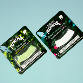 the toothless monster plastic teeth for tooth fairy tradition white plastic and glow in the dark set