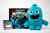 The Toothless Monster blue Monte doll, book, and teeth. A wild tooth fairy tradition.